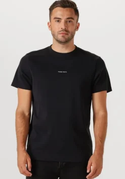 zwarte pure path t-shirt regular fit t-shirts