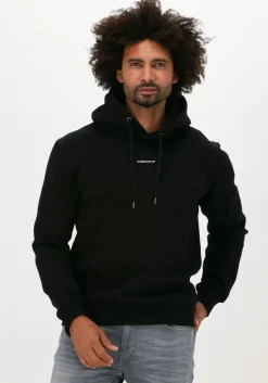 zwarte purewhite sweater pure logo hoodie