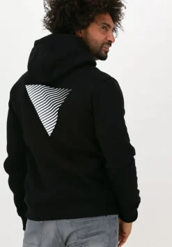 zwarte purewhite sweater pure logo hoodie