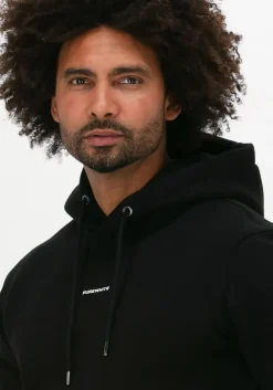 zwarte purewhite sweater pure logo hoodie
