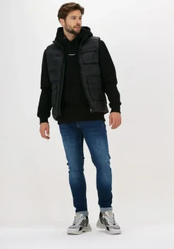 zwarte purewhite sweater pure logo hoodie