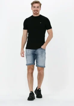 zwarte purewhite t-shirt 22010813