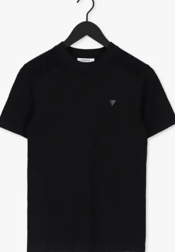 zwarte purewhite t-shirt 22010813