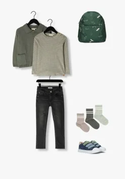 zwarte raizzed skinny jeans tokyo