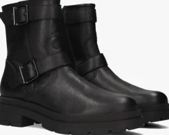 zwarte red-rag boots 71410