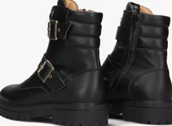 zwarte red-rag boots 11266