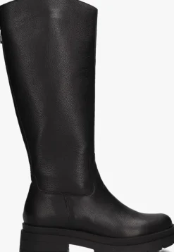 zwarte red-rag boots 74504