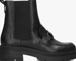 zwarte red-rag chelsea boots 74508