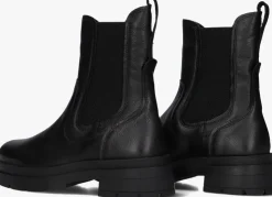 zwarte red-rag chelsea boots 77514