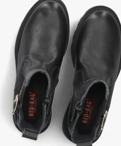 zwarte red-rag chelsea boots 12510