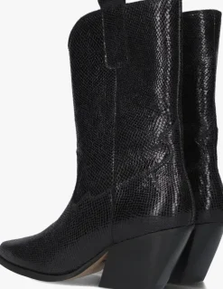 zwarte red-rag cowboylaarzen 77416