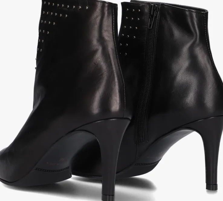 zwarte red-rag enkellaarsjes 78576