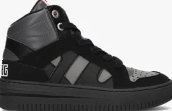 zwarte red-rag hoge sneaker 13785