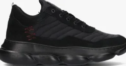 zwarte red-rag lage sneakers 13483