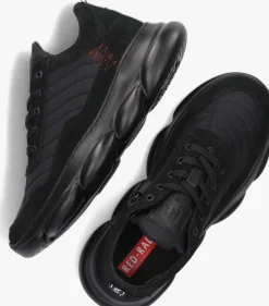 zwarte red-rag lage sneakers 13483