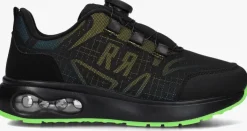 zwarte red-rag lage sneakers 15825