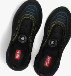 zwarte red-rag lage sneakers 15825