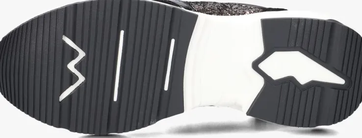 zwarte red-rag lage sneakers 71408