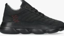 zwarte red-rag lage sneakers 13541