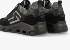 zwarte red-rag sneakers 13877