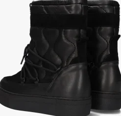 zwarte red-rag snowboots 74654