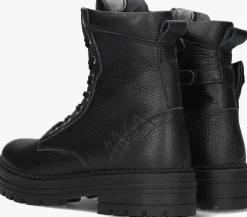 zwarte red-rag veterboots 12472