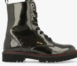 zwarte red-rag veterboots 12436