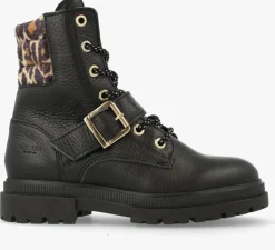 zwarte red-rag veterboots 11268