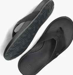 zwarte reef teenslippers cushion phantom 2.0