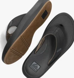 zwarte reef teenslippers swellsole cruiser