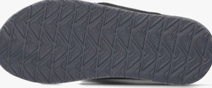 zwarte reef teenslippers cushion bounce phantom