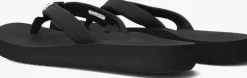zwarte reef teenslippers cushion breeze