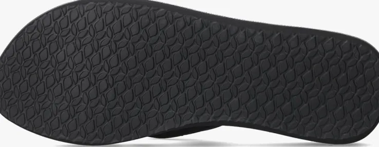 zwarte reef teenslippers cushion breeze