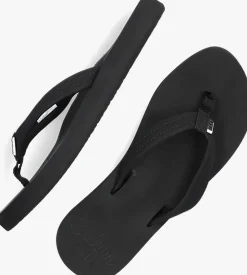 zwarte reef teenslippers cushion breeze