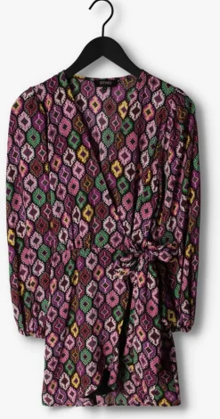 zwarte refined department mini jurk lotte