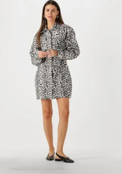 zwarte refined department mini jurk sophia