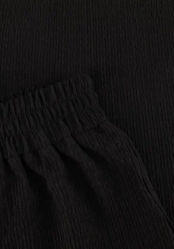 zwarte refined department wijde broek nova