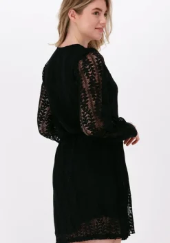 zwarte refined department mini jurk louisa