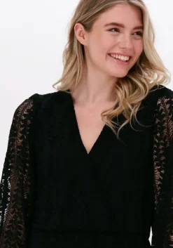 zwarte refined department mini jurk louisa