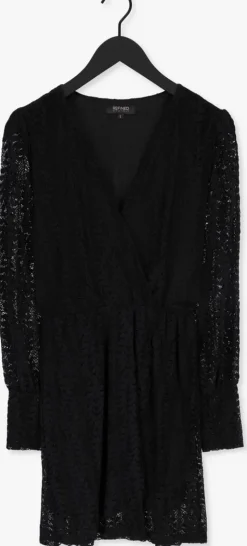 zwarte refined department mini jurk louisa