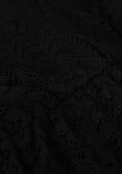 zwarte refined department mini jurk louisa