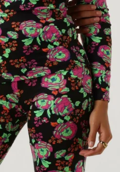 zwarte refined department flared broek abba