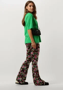 zwarte refined department flared broek abba