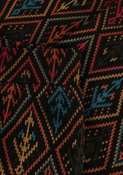 zwarte refined department flared broek abba