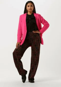 zwarte refined department flared broek abba
