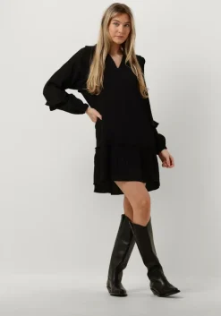 zwarte refined department mini jurk jordan