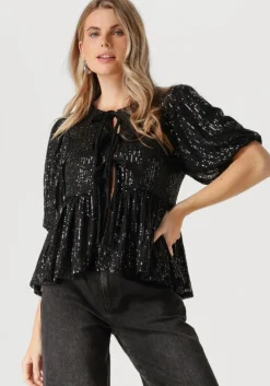 zwarte refined department top silva