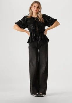 zwarte refined department top silva