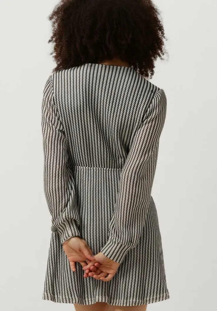 zwarte refined department mini jurk sheida