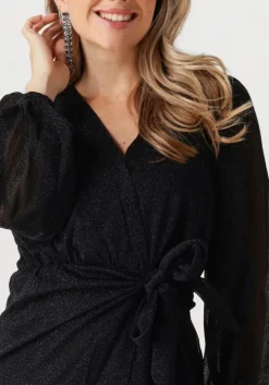 zwarte refined department mini jurk polina